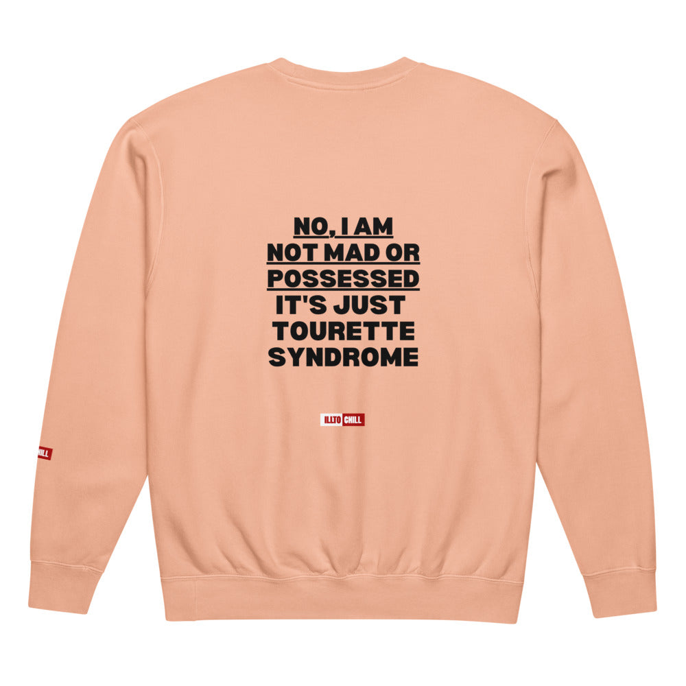 tourette-unisex-garment-dyed-fleece-crewneck-sweatshirt