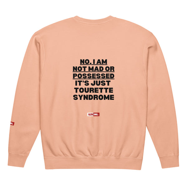 tourette-unisex-garment-dyed-fleece-crewneck-sweatshirt