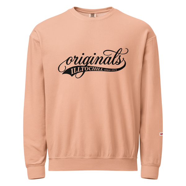 OCD Unisex garment-dyed fleece crewneck sweatshirt