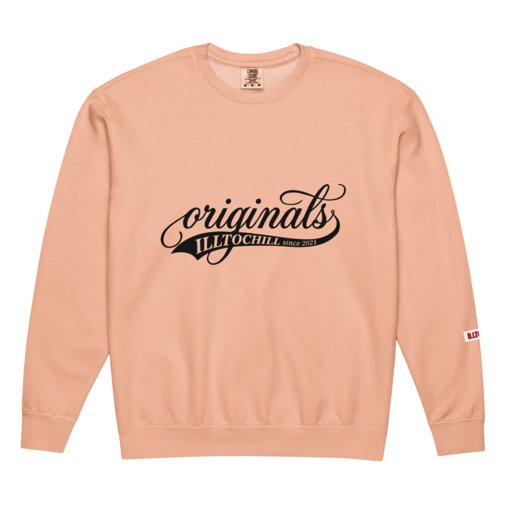 anxiety-unisex-garment-dyed-fleece-crewneck-sweatshirt