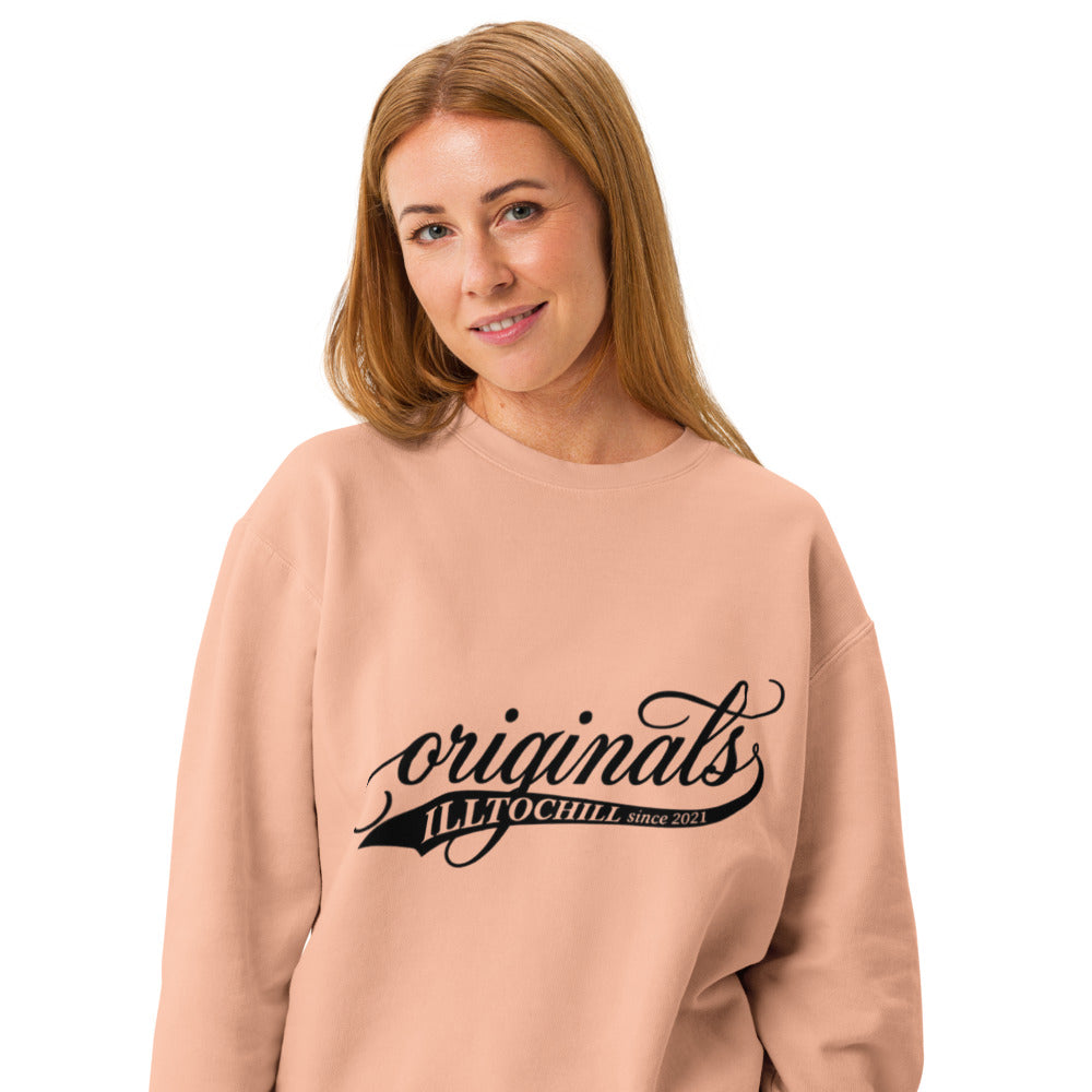 anxiety-unisex-garment-dyed-fleece-crewneck-sweatshirt