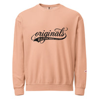 tourette-unisex-garment-dyed-fleece-crewneck-sweatshirt