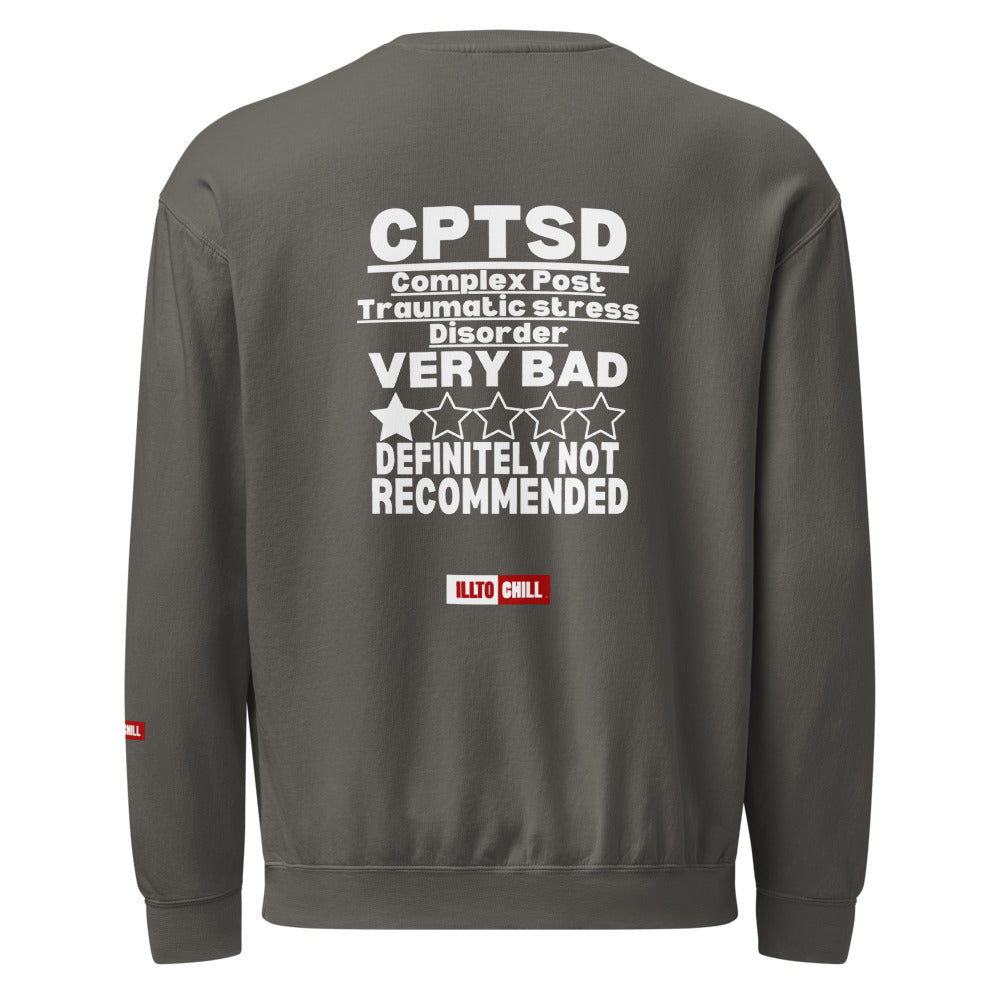 c-ptsd-unisex-garment-dyed-fleece-crewneck-sweatshirt-1
