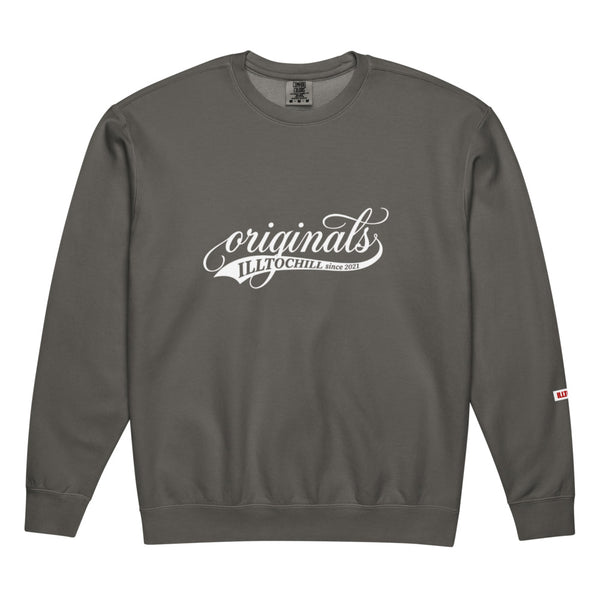 anxiety-unisex-garment-dyed-fleece-crewneck-sweatshirt-1