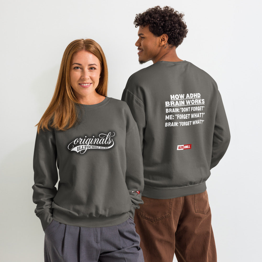 adhd-unisex-garment-dyed-fleece-crewneck-sweatshirt