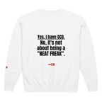 OCD Layered and Unashamed: Unisex Garment Dyed Fleece Crewneck Sweatshirt for the OCD Community | ILLTOCHILL