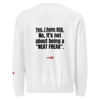 OCD Layered and Unashamed: Unisex Garment Dyed Fleece Crewneck Sweatshirt for the OCD Community | ILLTOCHILL