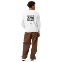 OCD Layered and Unashamed: Unisex Garment Dyed Fleece Crewneck Sweatshirt for the OCD Community | ILLTOCHILL