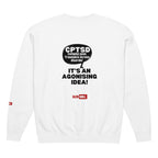 c-ptsd-unisex-garment-dyed-fleece-crewneck-sweatshirt