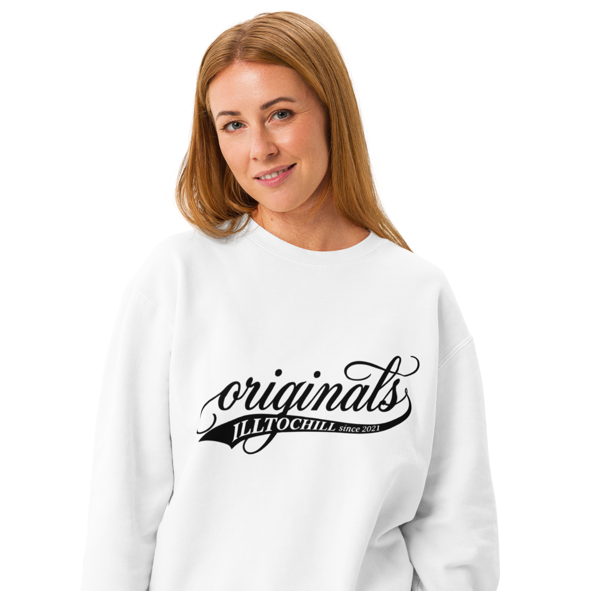 OCD Layered and Unashamed: Unisex Garment Dyed Fleece Crewneck Sweatshirt for the OCD Community | ILLTOCHILL