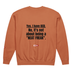 OCD Layered and Unashamed: Unisex Garment Dyed Fleece Crewneck Sweatshirt for the OCD Community | ILLTOCHILL