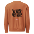 OCD Layered and Unashamed: Unisex Garment Dyed Fleece Crewneck Sweatshirt for the OCD Community | ILLTOCHILL