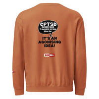 c-ptsd-unisex-garment-dyed-fleece-crewneck-sweatshirt