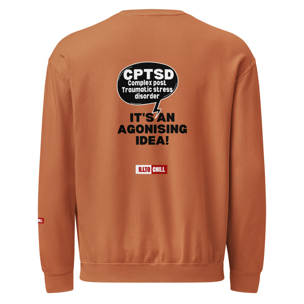 c-ptsd-unisex-garment-dyed-fleece-crewneck-sweatshirt