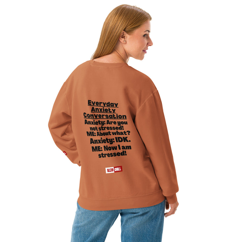 anxiety-unisex-garment-dyed-fleece-crewneck-sweatshirt
