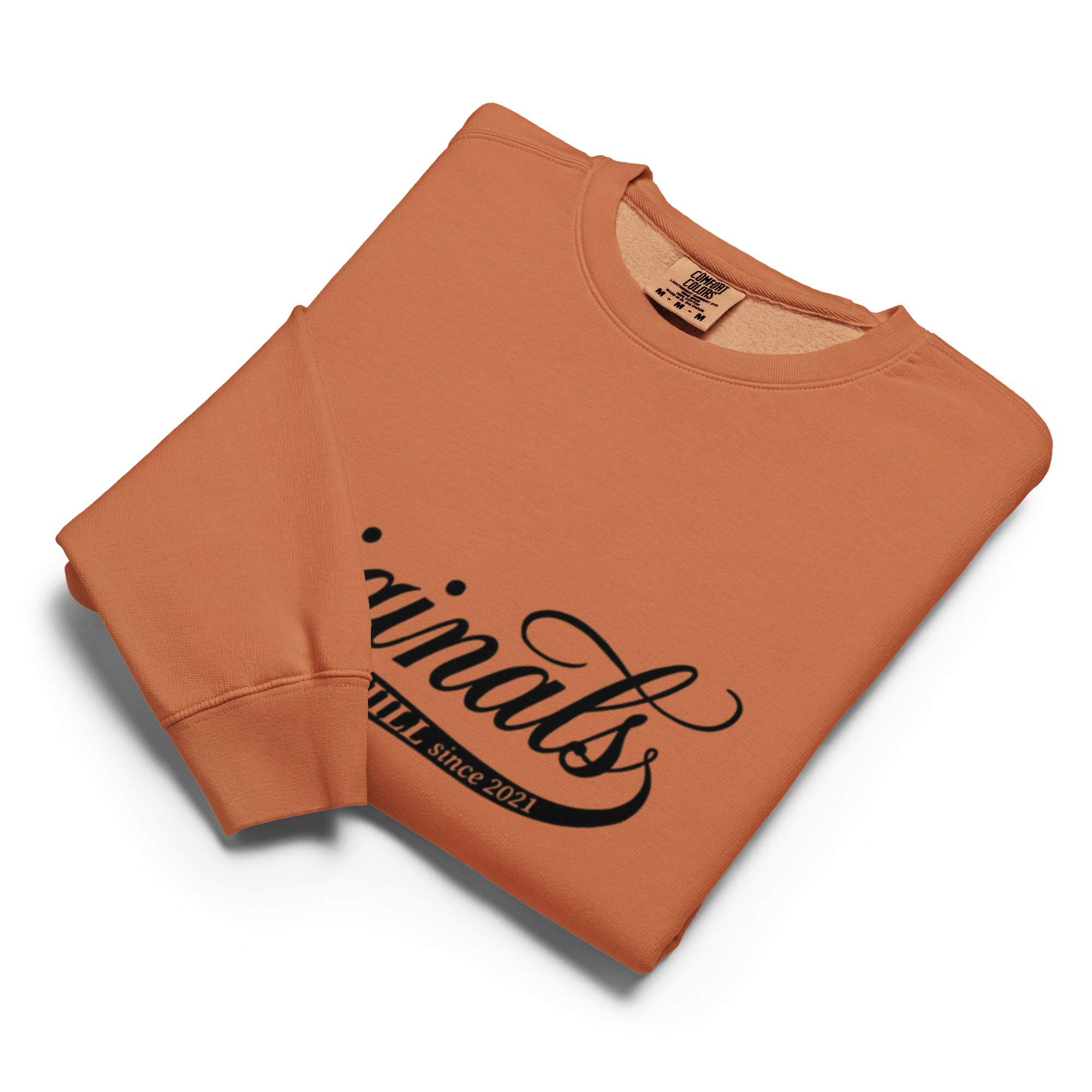 OCD Layered and Unashamed: Unisex Garment Dyed Fleece Crewneck Sweatshirt for the OCD Community | ILLTOCHILL