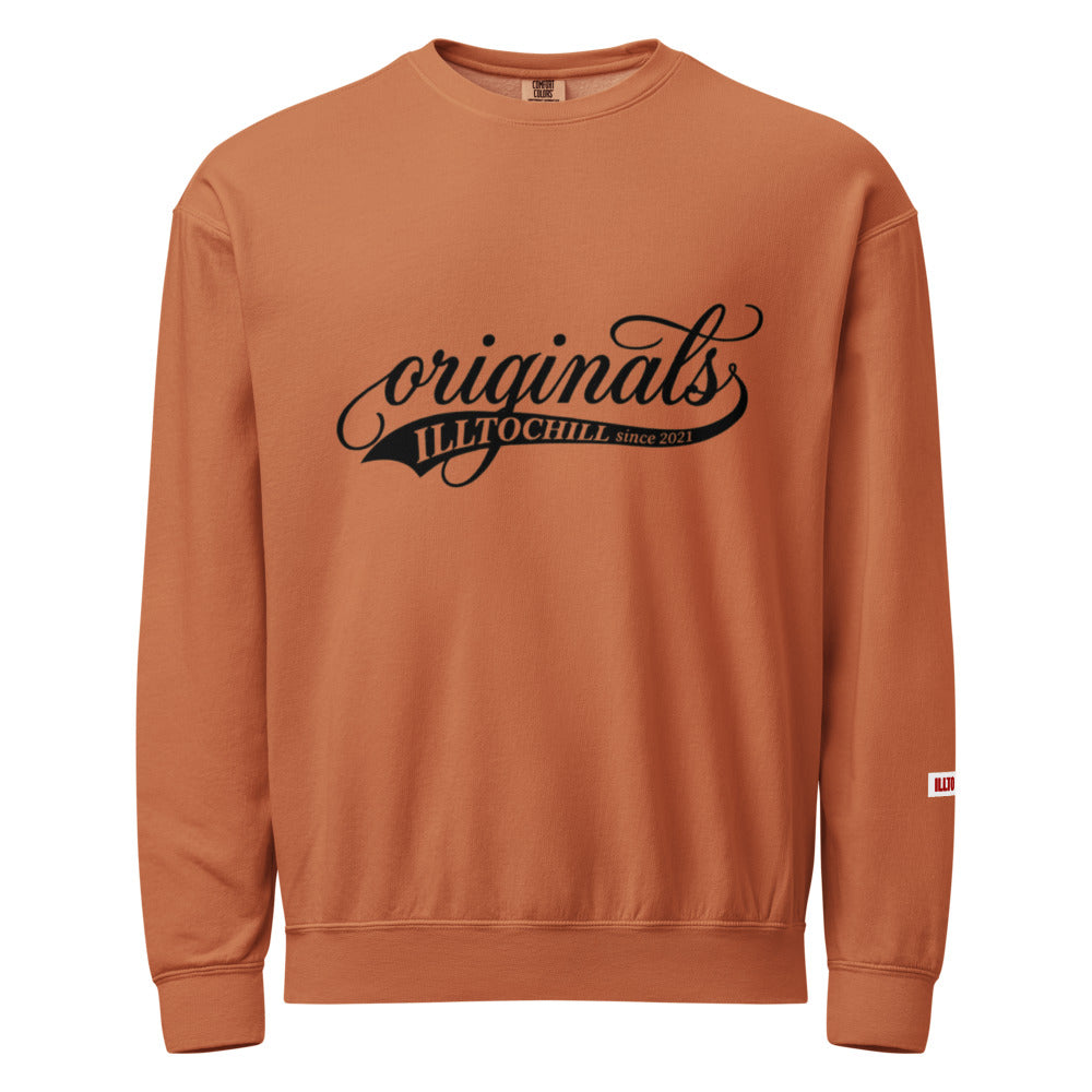 anxiety-unisex-garment-dyed-fleece-crewneck-sweatshirt