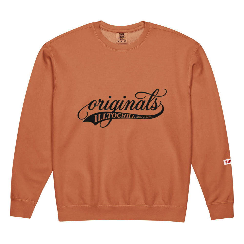 anxiety-unisex-garment-dyed-fleece-crewneck-sweatshirt