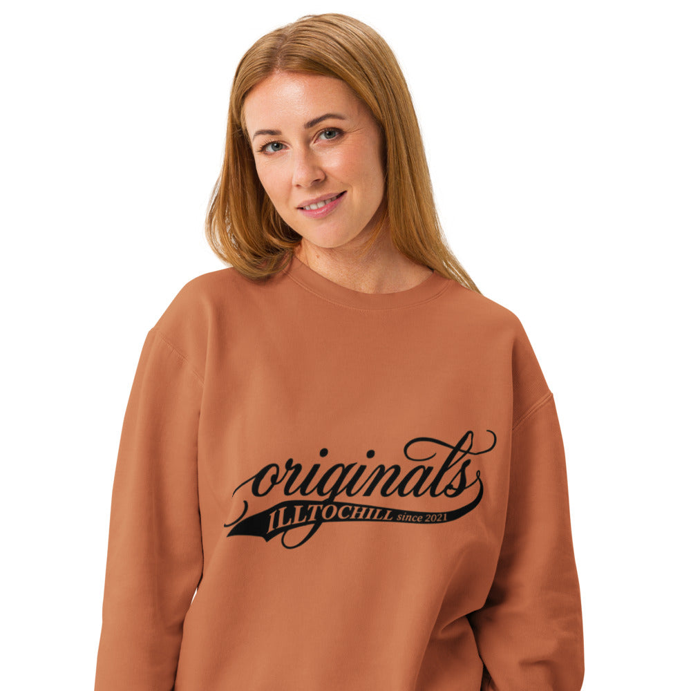 anxiety-unisex-garment-dyed-fleece-crewneck-sweatshirt