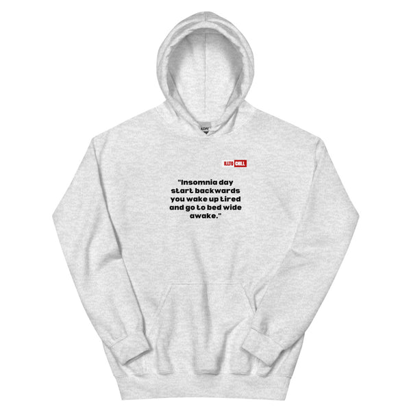 Ash Hoodie Front 1 - ILLTOCHILL Isomnia awareness funny insomnia sleep schedule gift Unisex Hoodie.