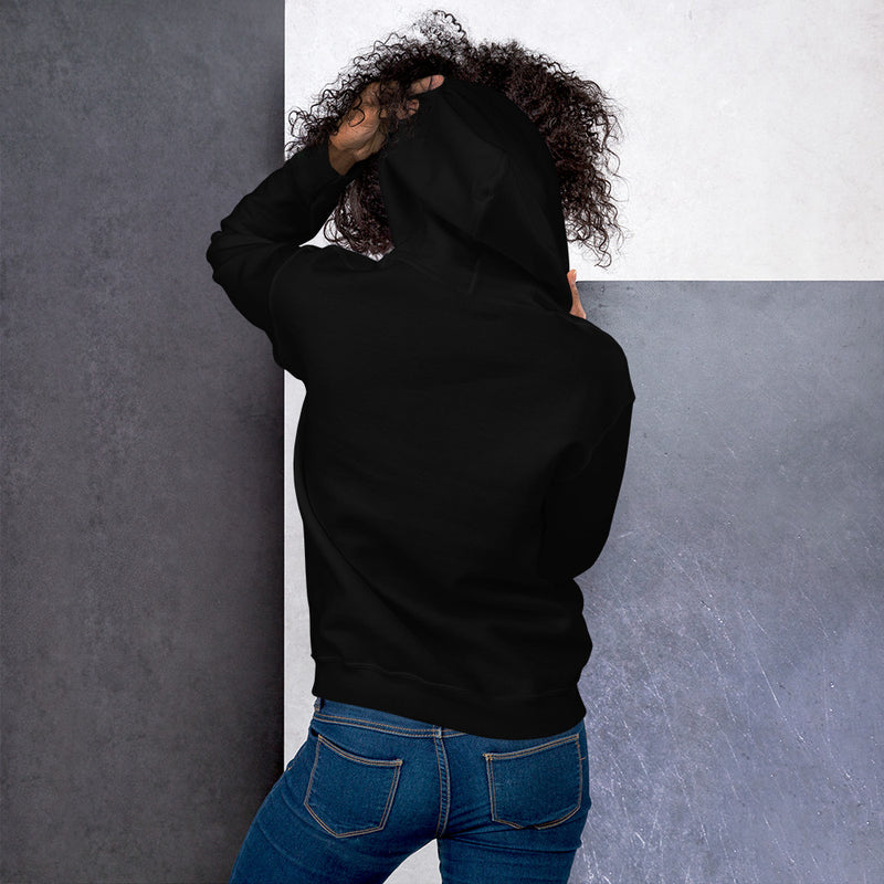 Black Hoodie Back 4 - ILLTOCHILL Asthma Reminder quote, Asthma awareness Gift Unisex Hoodie