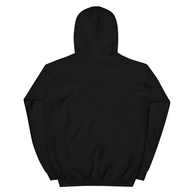 Black Hoodie Back 1 - ILLTOCHILL Hard of hearing understanding and support gift hearing impaired awareness Unisex Hoodie.