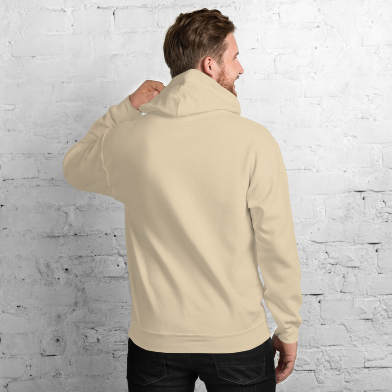 Sand Hoodie Back 3 - ILLTOCHILL Endometriosis awareness educational quote endo gift Unisex Hoodie.