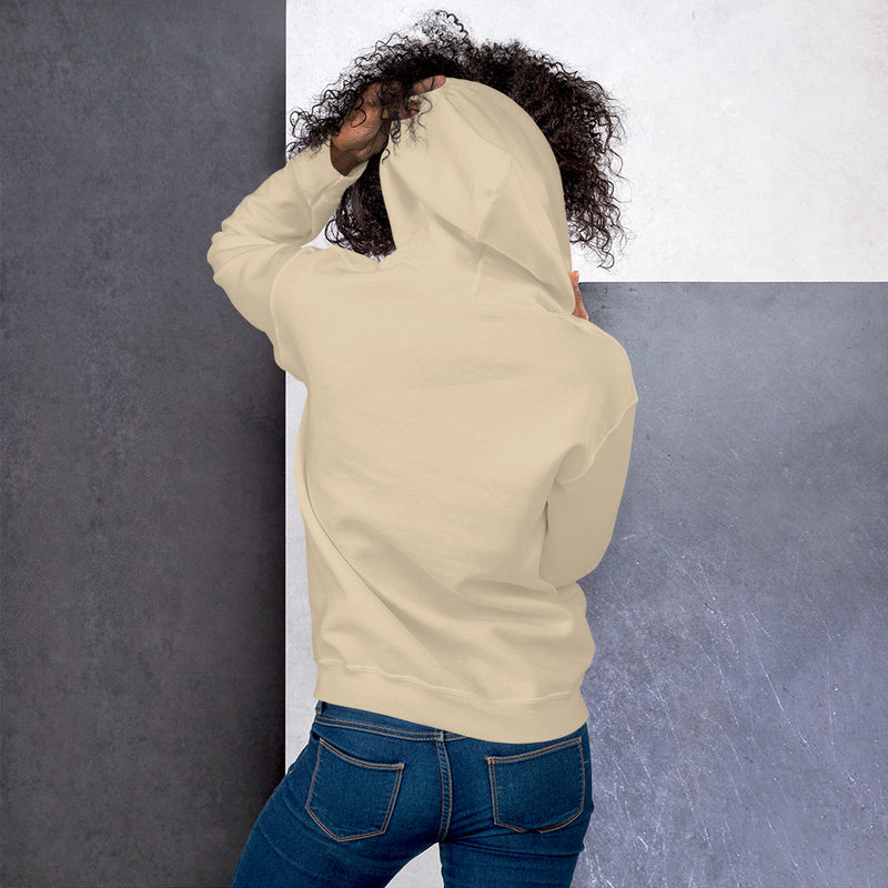 Sand Hoodie Back 4 - ILLTOCHILL Endometriosis awareness educational quote endo gift Unisex Hoodie.