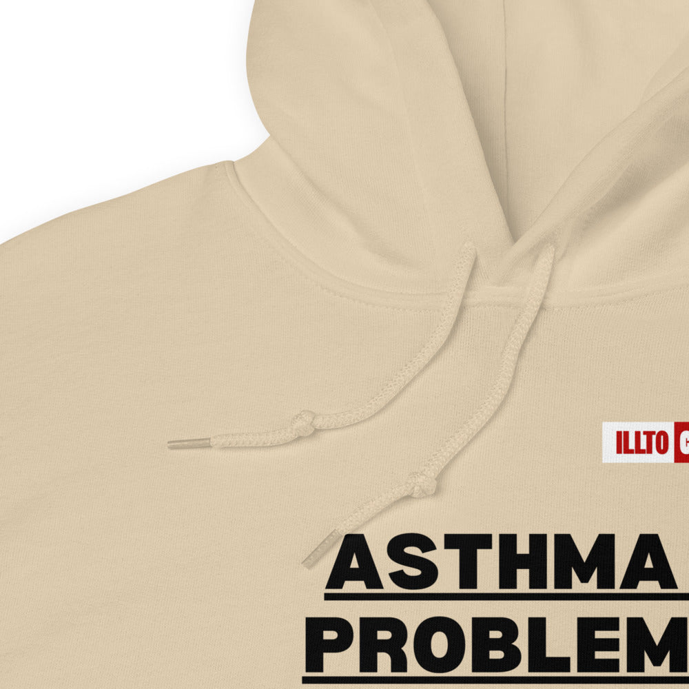 Sand Hoodie Detail 1 - ILLTOCHILL Asthma awareness' Asthma problem' funny gift Unisex Hoodie
