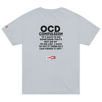 OCD Showing Up Anyway: Unisex Oversized T Shirt for Every Intrusive Thinker | ILLTOCHILL