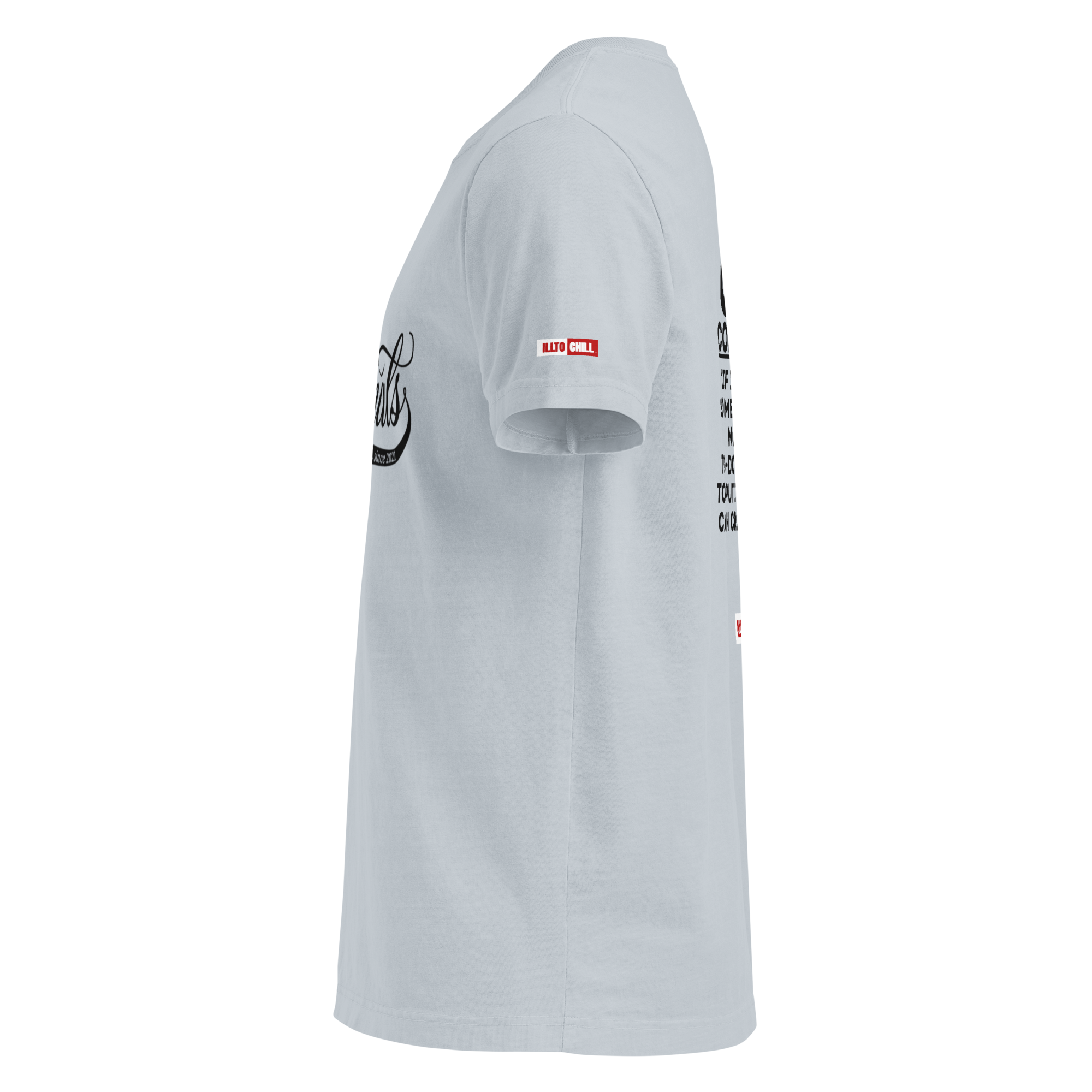 OCD Showing Up Anyway: Unisex Oversized T Shirt for Every Intrusive Thinker | ILLTOCHILL