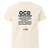 OCD Showing Up Anyway: Unisex Oversized T Shirt for Every Intrusive Thinker | ILLTOCHILL