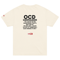 OCD Showing Up Anyway: Unisex Oversized T Shirt for Every Intrusive Thinker | ILLTOCHILL