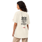 OCD Showing Up Anyway: Unisex Oversized T Shirt for Every Intrusive Thinker | ILLTOCHILL