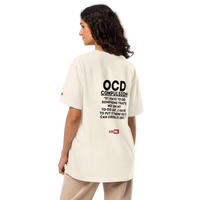 OCD Showing Up Anyway: Unisex Oversized T Shirt for Every Intrusive Thinker | ILLTOCHILL