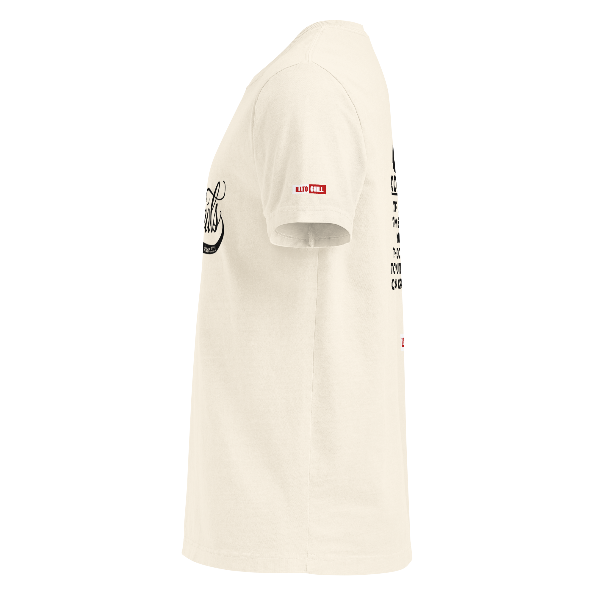 OCD Showing Up Anyway: Unisex Oversized T Shirt for Every Intrusive Thinker | ILLTOCHILL