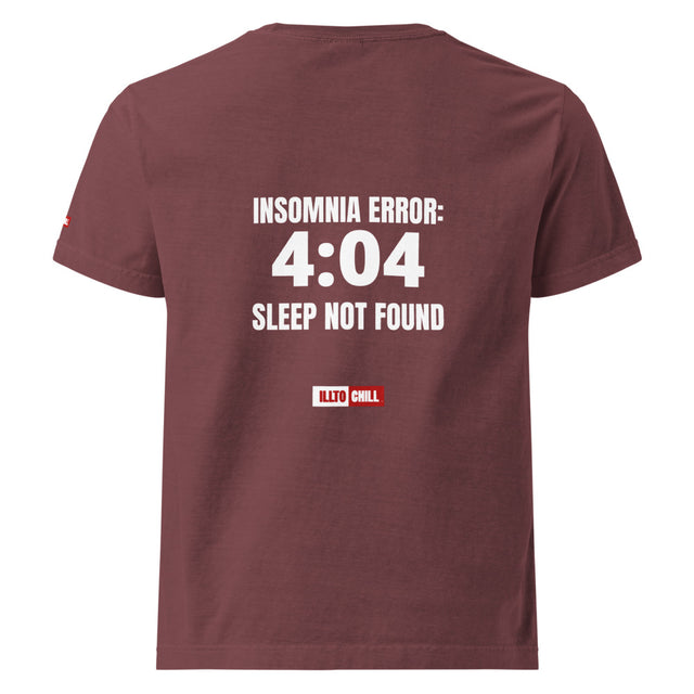 Insomnia Owns the Dark Hours: Unisex Oversized T Shirt for the Night-Aware Crew | ILLTOCHILL