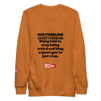 OCD Loud and Showing Up: Unisex Premium Sweatshirt for Every Intrusive Thinker | ILLTOCHILL