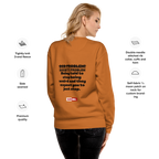 OCD Loud and Showing Up: Unisex Premium Sweatshirt for Every Intrusive Thinker | ILLTOCHILL