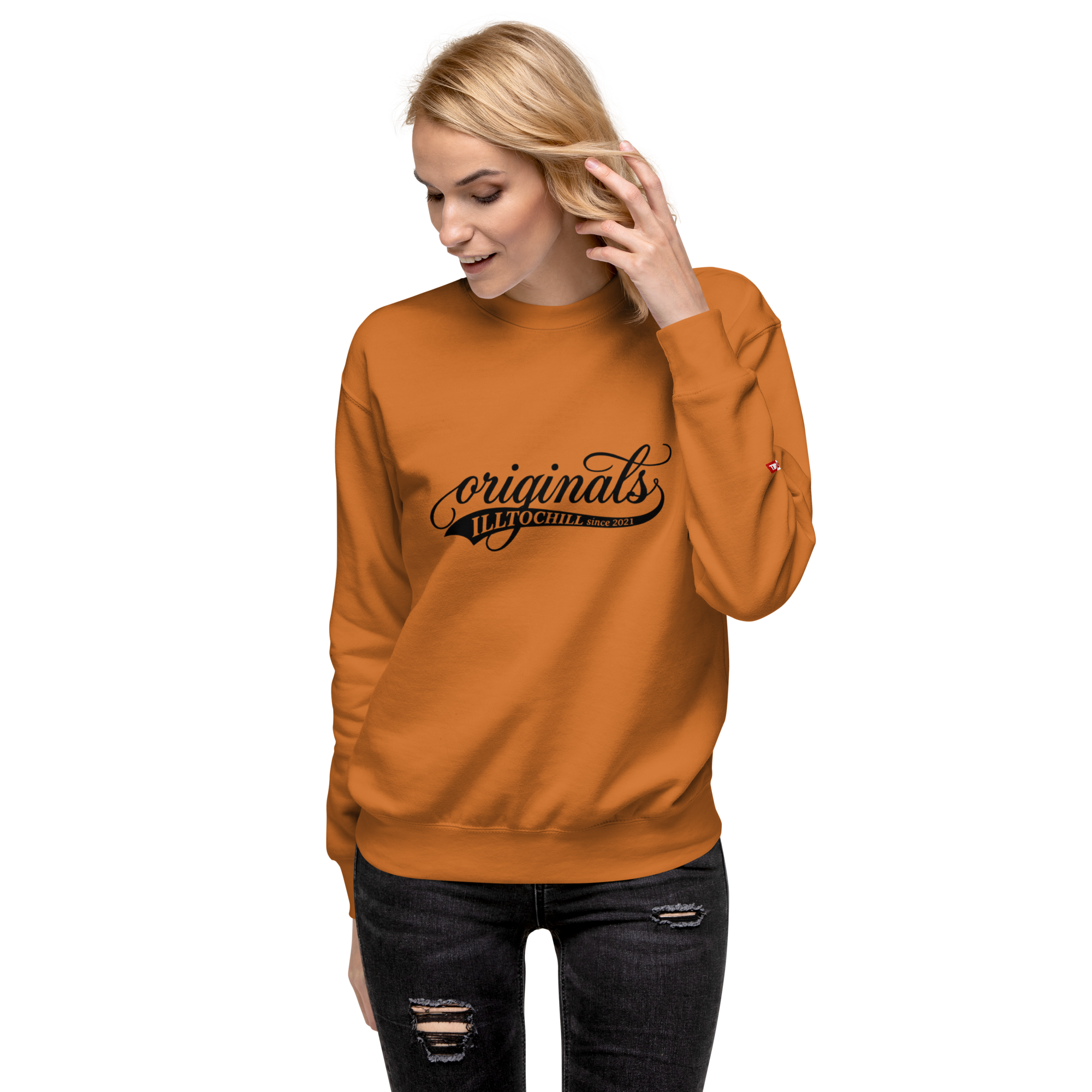 OCD Loud and Showing Up: Unisex Premium Sweatshirt for Every Intrusive Thinker | ILLTOCHILL