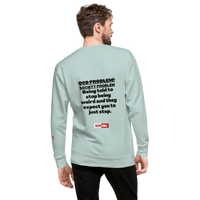 OCD Loud and Showing Up: Unisex Premium Sweatshirt for Every Intrusive Thinker | ILLTOCHILL