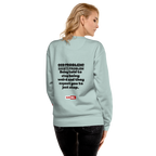 OCD Loud and Showing Up: Unisex Premium Sweatshirt for Every Intrusive Thinker | ILLTOCHILL