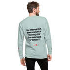 Hard of Hearing Unisex Premium Sweatshirt for HOH Adults and Allies | ILLTOCHILL