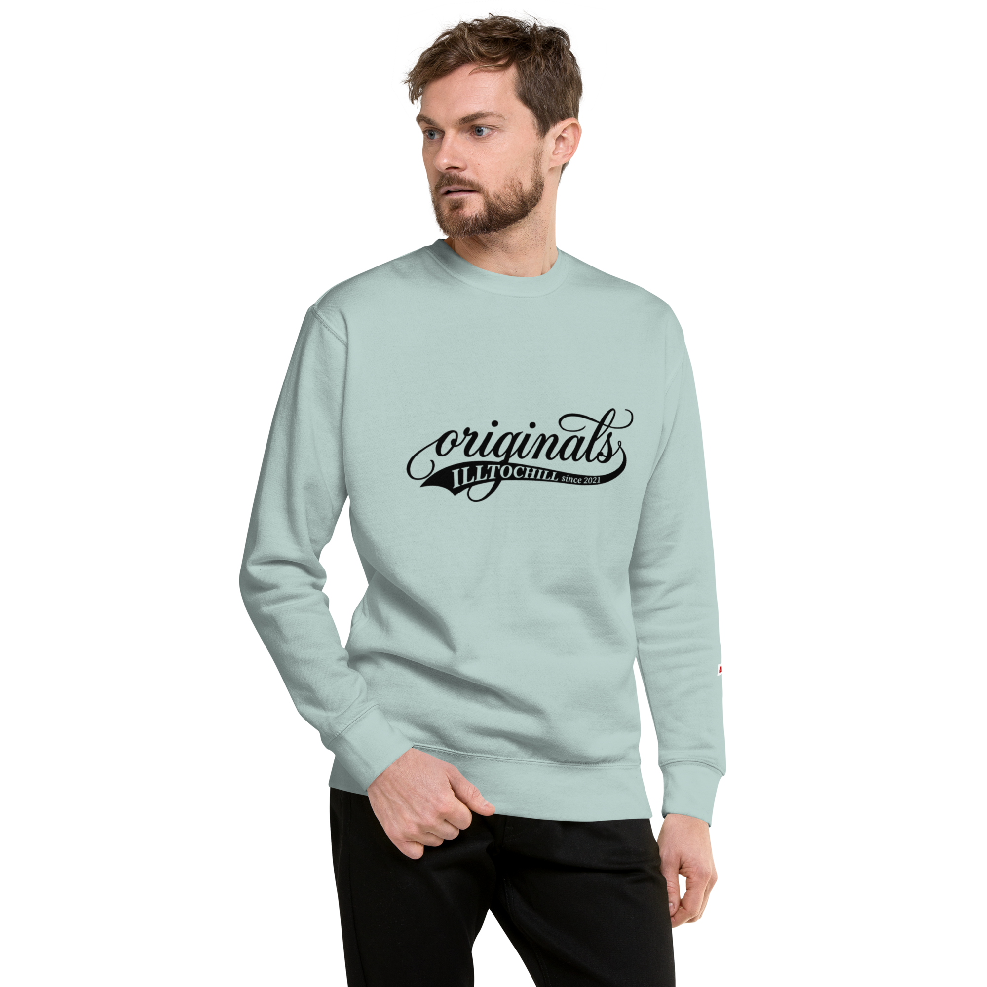 OCD Loud and Showing Up: Unisex Premium Sweatshirt for Every Intrusive Thinker | ILLTOCHILL