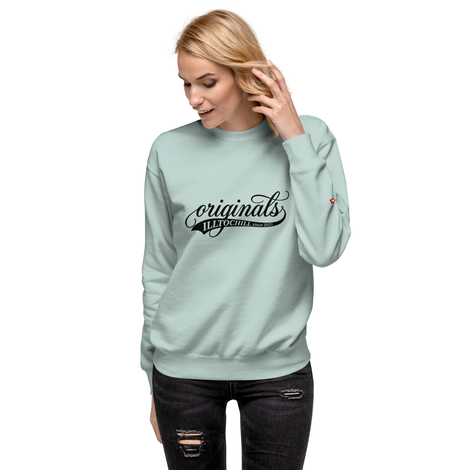 OCD Loud and Showing Up: Unisex Premium Sweatshirt for Every Intrusive Thinker | ILLTOCHILL