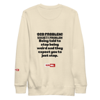OCD Loud and Showing Up: Unisex Premium Sweatshirt for Every Intrusive Thinker | ILLTOCHILL