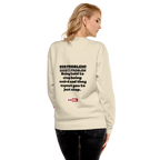 OCD Loud and Showing Up: Unisex Premium Sweatshirt for Every Intrusive Thinker | ILLTOCHILL