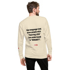 Hard of Hearing Unisex Premium Sweatshirt for HOH Adults and Allies | ILLTOCHILL