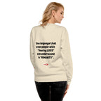 Hard of Hearing Unisex Premium Sweatshirt for HOH Adults and Allies | ILLTOCHILL