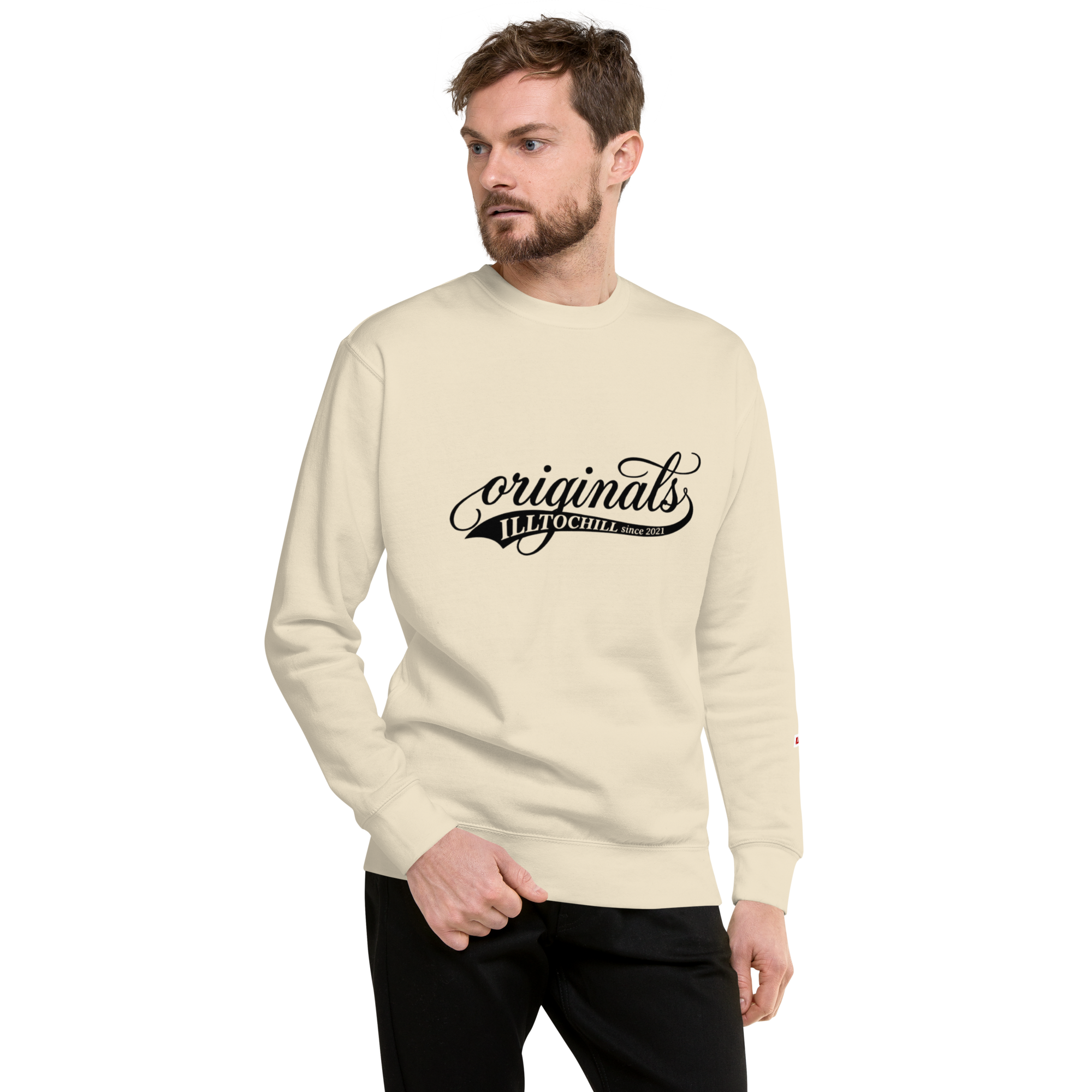 OCD Loud and Showing Up: Unisex Premium Sweatshirt for Every Intrusive Thinker | ILLTOCHILL